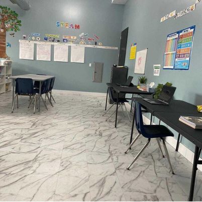 Home Office, Interior, Marble