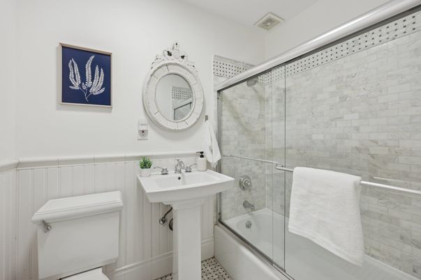 Bathroom, Glass Shower, Interior