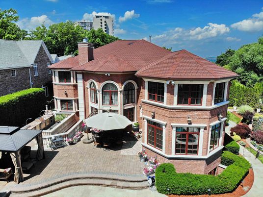 Exterior, Facade, Brick Facade, French Provincial