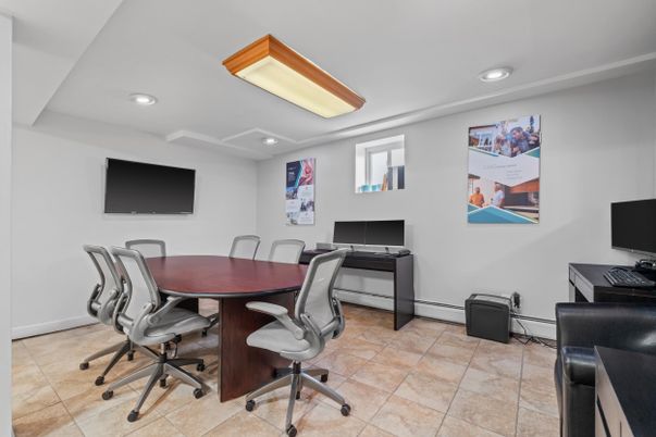 Home Office, Interior, Recessed Lighting