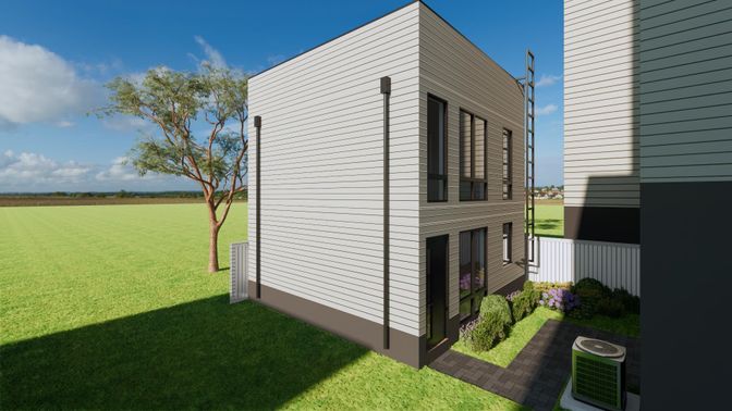 Backyard, Exterior