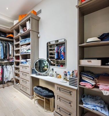 Interior, Recessed Lighting, Walk-in Closets, Wood Texture Flooring