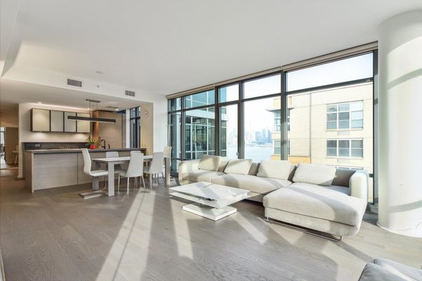 Dining room, Interior, Kitchen, Living room, Pendant Lights, Stainless Steel Appliances, Wood Texture Flooring