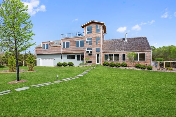 Attached, Backyard, Exterior, Facade, Cape Cod
