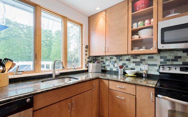 Interior, Kitchen, Recessed Lighting, Stainless Steel Appliances