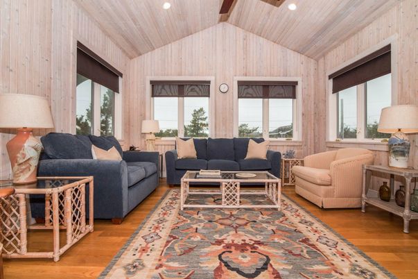 Interior, Living room, Recessed Lighting, Wooden Ceilings, Wood Texture Flooring, Wooden Walls