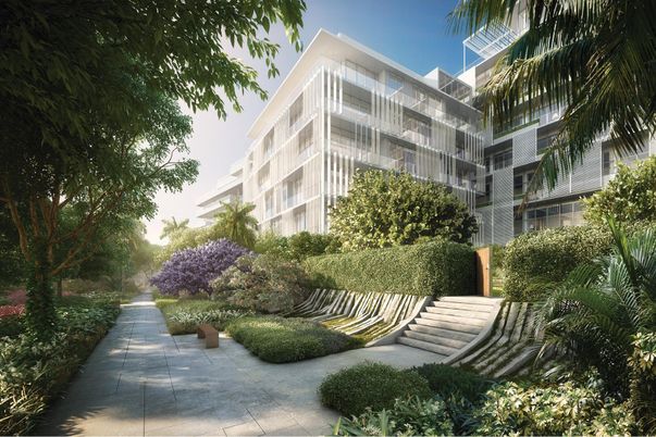 Exterior, Facade, Condo Building