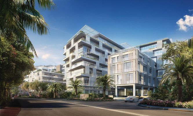 Exterior, Facade, Condo Building