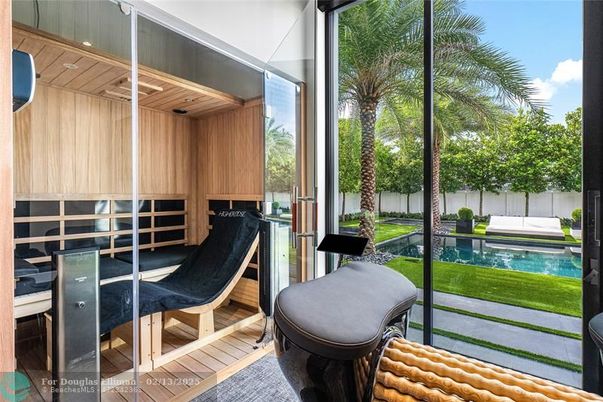 Interior, Pool, Sauna Room