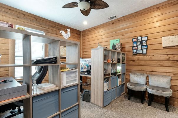 Interior, Recessed Lighting, Wooden Walls