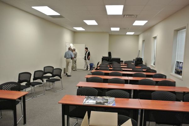 Dining room, Interior, Recessed Lighting