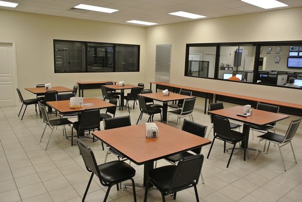 Dining room, Interior, Recessed Lighting