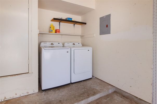 Interior, Washer