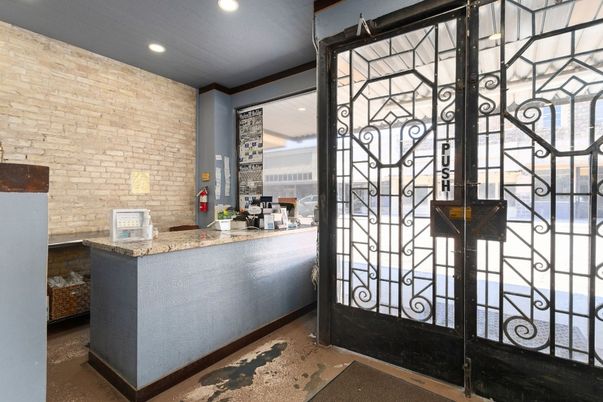 Interior, Recessed Lighting, Stone Walls