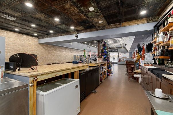 Interior, Recessed Lighting, Stone Walls