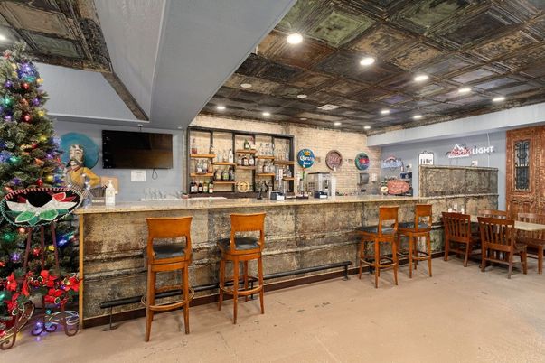 Interior, Recessed Lighting, Stone Walls