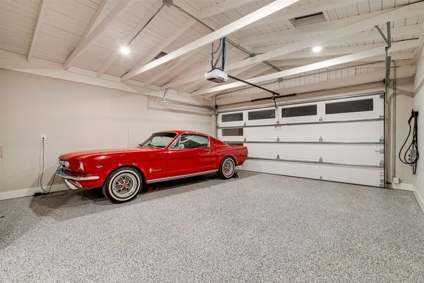 Garage, Interior, Recessed Lighting