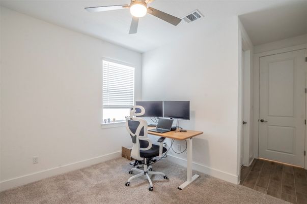 Home Office, Interior, Wood Texture Flooring