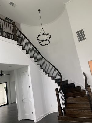 Interior, Pendant Lights, Wood Texture Flooring