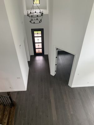 Interior, Pendant Lights, Wood Texture Flooring