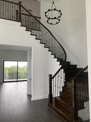Interior, Pendant Lights, Wood Texture Flooring