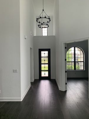 Chandelier, Interior, Pendant Lights, Wood Texture Flooring