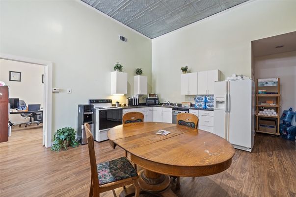 Dining room, Interior, Kitchen, Wood Texture Flooring