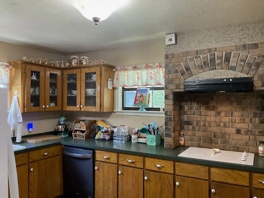 Interior, Kitchen, Stone Walls