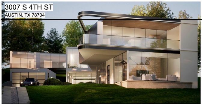 Attached, Exterior, Facade, Modern