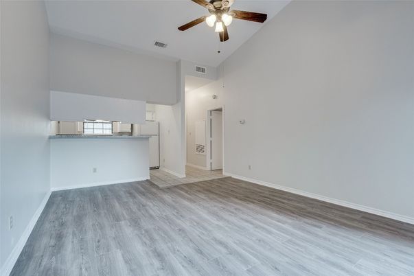 Empty room, Interior, Wood Texture Flooring