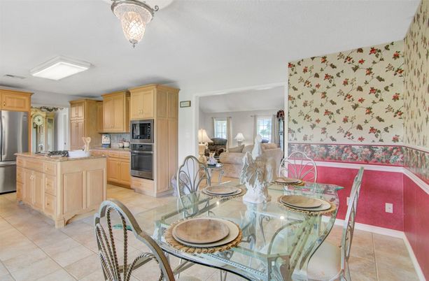 Dining room, Interior, Kitchen, Living room