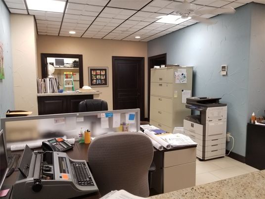 Home Office, Interior, Recessed Lighting