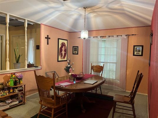 Dining room, Interior, Pendant Lights
