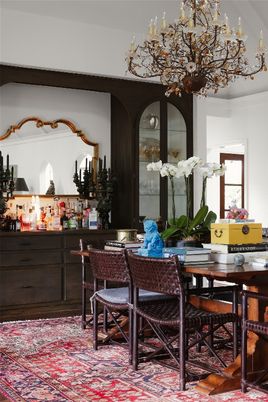 Chandelier, Dining room, Interior
