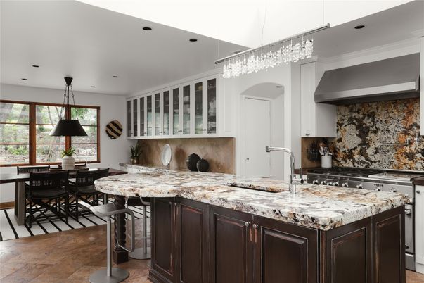 Dining room, Interior, Kitchen, Pendant Lights, Recessed Lighting