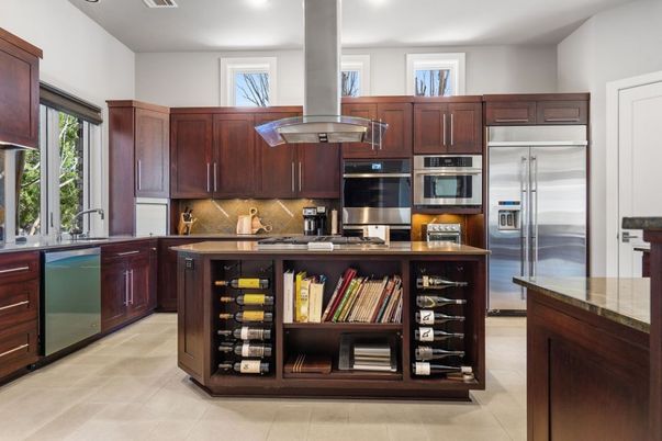 Interior, Kitchen, Recessed Lighting, Stainless Steel Appliances