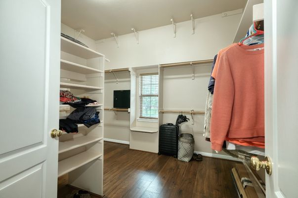 Interior, Walk-in Closets, Wood Texture Flooring