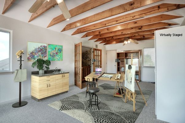 Interior, Wooden Beams