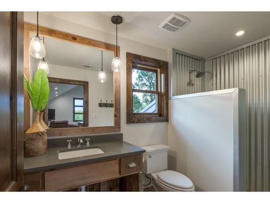 Bathroom, Interior, Pendant Lights, Recessed Lighting