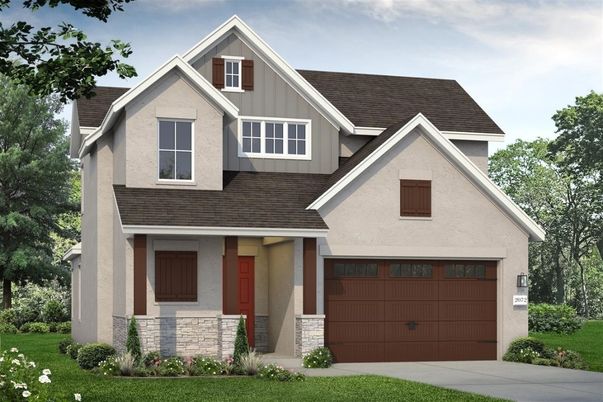 Attached, Exterior, Facade, American Craftsman