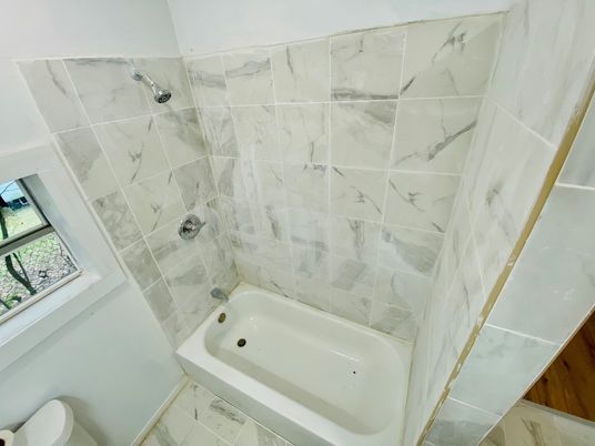 Bathroom, Interior, Marble Walls