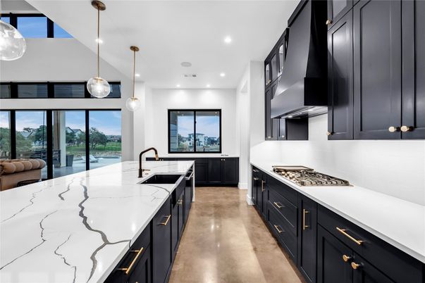 Interior, Kitchen, Pendant Lights, Recessed Lighting