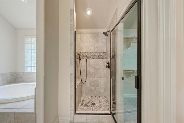 Bathroom, Glass Shower, Interior