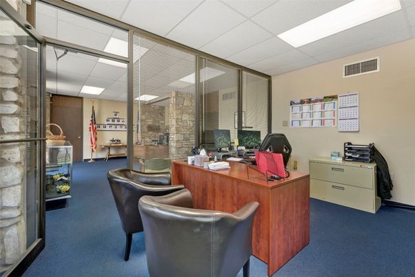 Home Office, Interior, Recessed Lighting