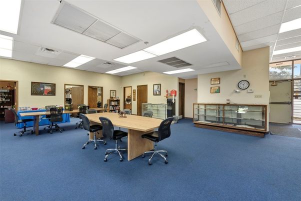 Home Office, Interior, Recessed Lighting