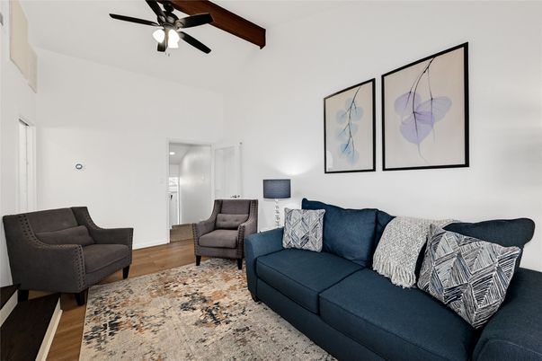 Interior, Living room, Wooden Beams, Wood Texture Flooring