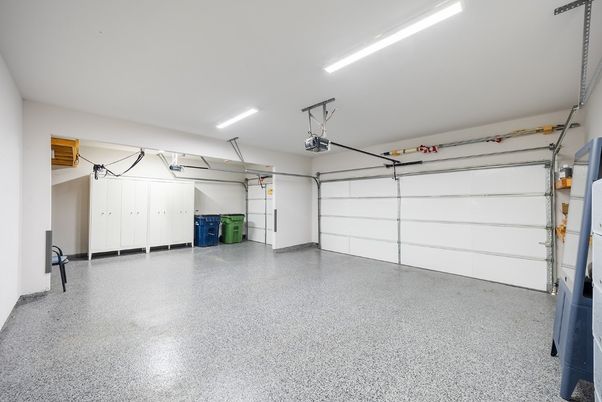 Garage, Interior, Recessed Lighting