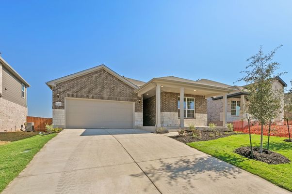 Attached, Exterior, Facade, Brick Facade, American Craftsman