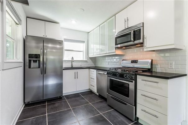 Interior, Kitchen, Recessed Lighting, Stainless Steel Appliances