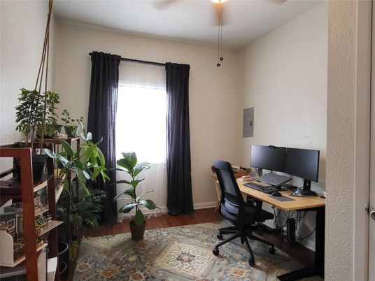 Home Office, Interior, Wood Texture Flooring
